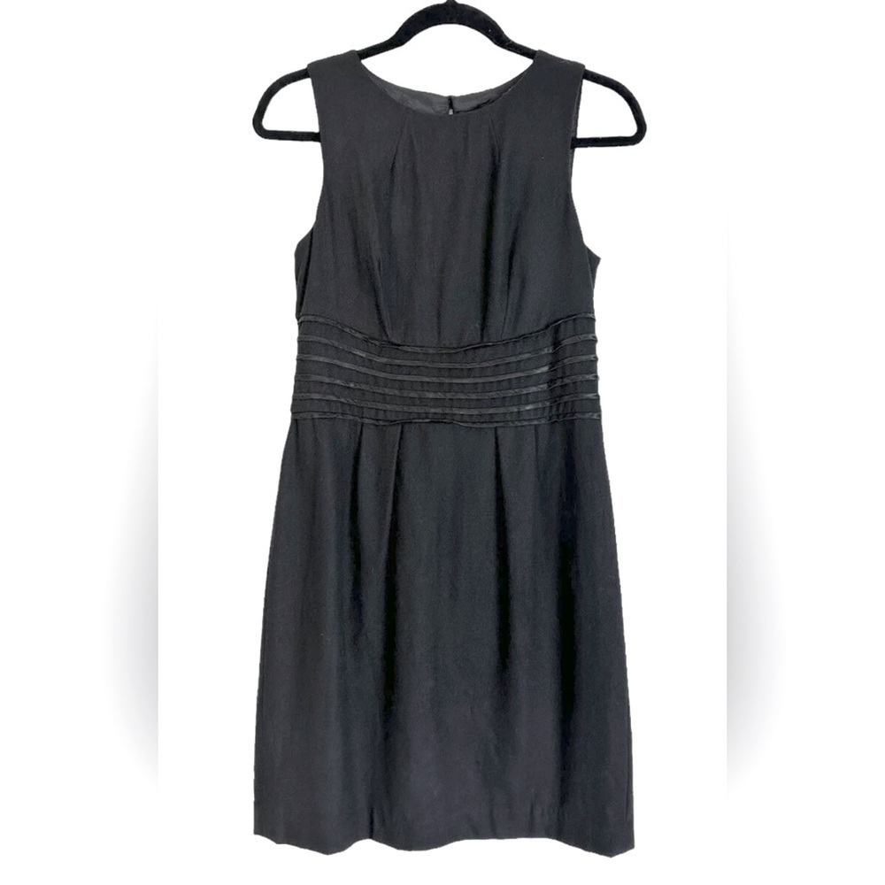 Banana Republic Black Sleeveless Lined Dress Size 6P Little Black Dress LBD